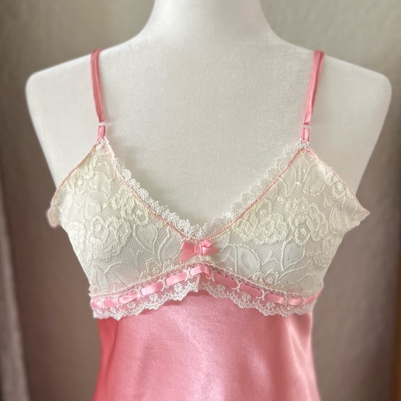 Vintage Gunne Sax by Jessica McClintock Lingerie Slip Dress - Picture 2 of 10